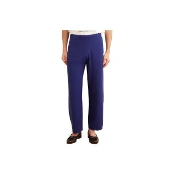 BODE Knitted Sweatpants Men Blue