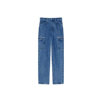 Givenchy Cargo Pants Men's Blue