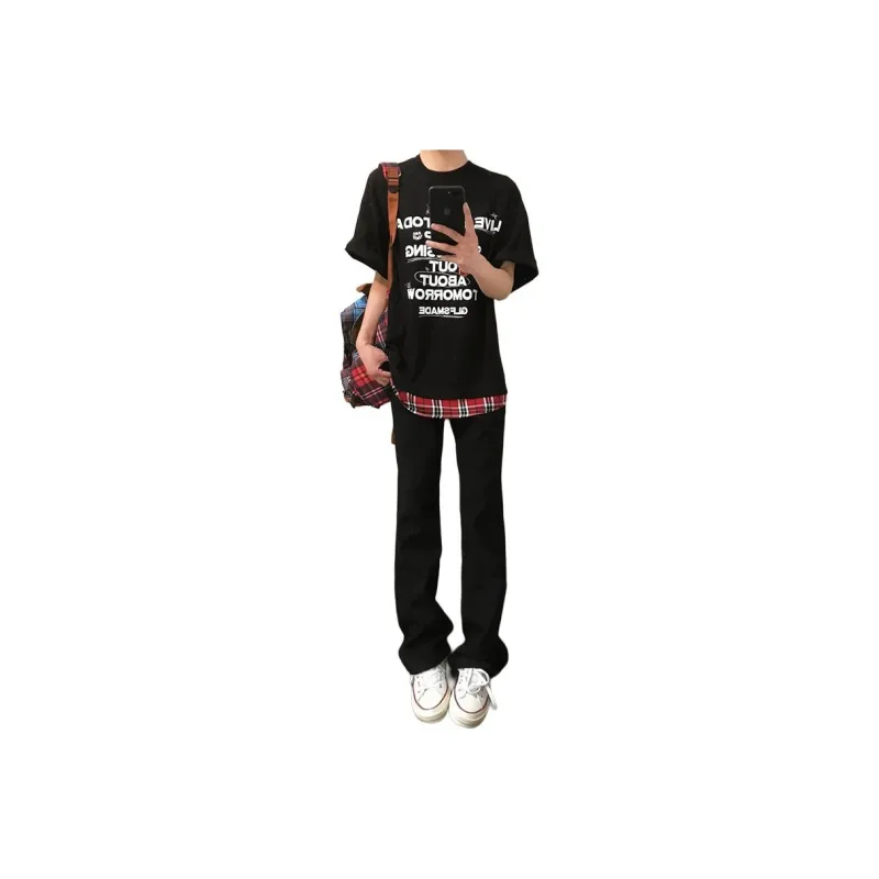 DARK HORSE Jeans Unisex Black-0