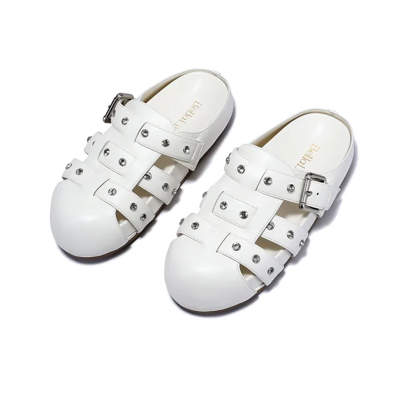 BELLALILY Closed Toe Slippers Women's-3