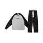 Raglan Sleeve Sweatshirt Set