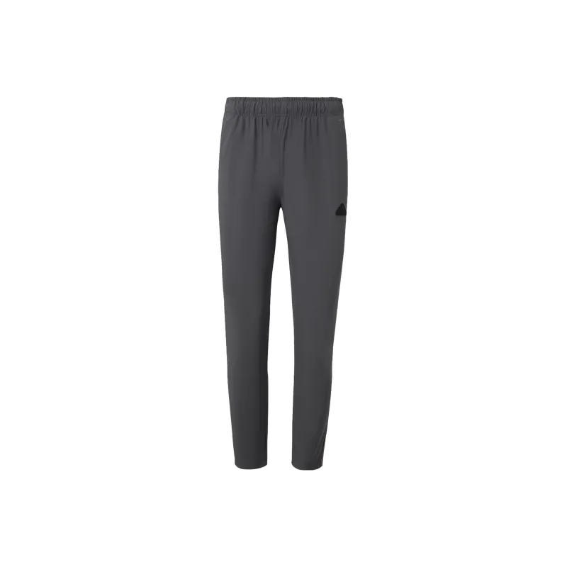 Adidas Knitted Sweatpants Men Solid Dark Gray-0