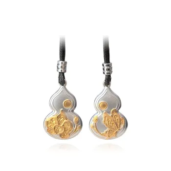 CUTE DAME Sterling Silver Necklaces Unisex