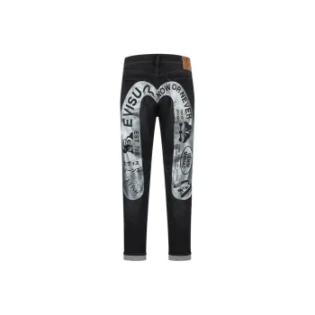EVISU Jeans Men Black