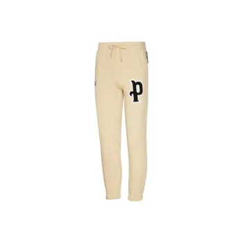 PUMA Knitted Sports Pants Men's Eggstone Pattern