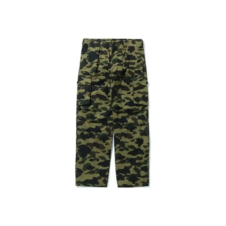 Bape 1st Camo Wide Fit 6 Pocket Pants-0