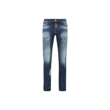 PHILIPP PLEIN Distressed Skinny-cut Jeans