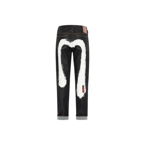EVISU Jeans Men Denim Blue