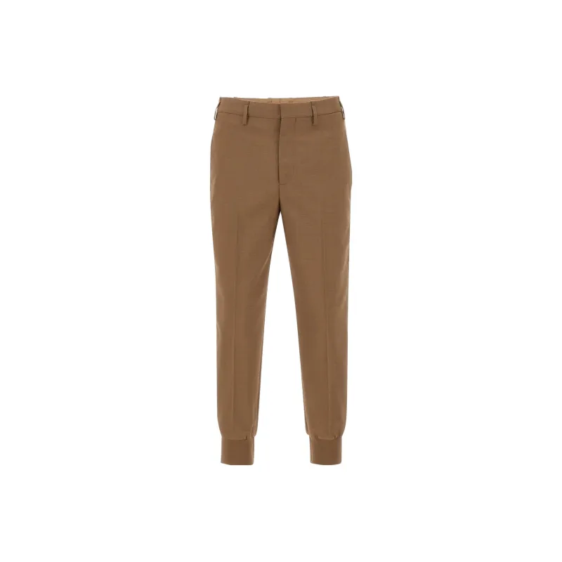 Neil Barrett Slim Fit Cropped Trousers-0