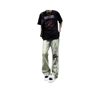 KVIV Jeans Men Yellow Mud