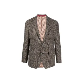 ETRO Notched lapels Check pattern Blazer