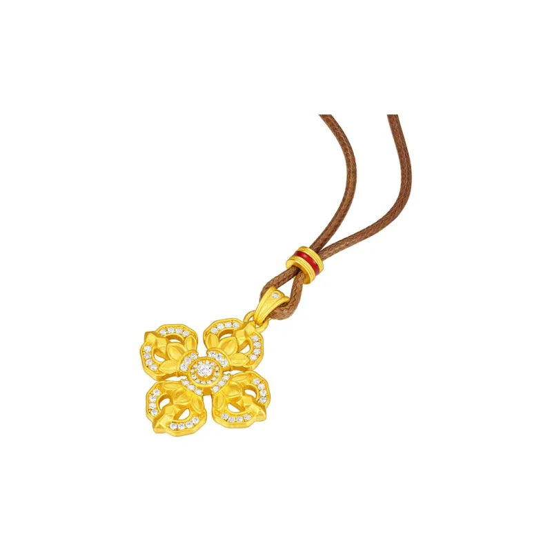 CHOW TAI SENG S925 Silver Necklaces Unisex-3