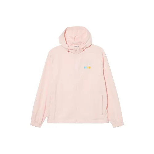 PUMA Casual Jackets Coats Unisex Pink