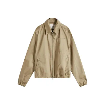 Ami Paris Heart embroidered Shirt Jacket