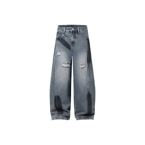 Pallsupol Jeans Unisex Color Block