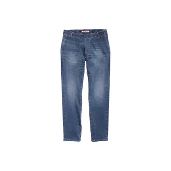 Tommy Hilfiger Seated Fit Straight Fit Jean Bottoms Dark Wash Jeans Men's Blue