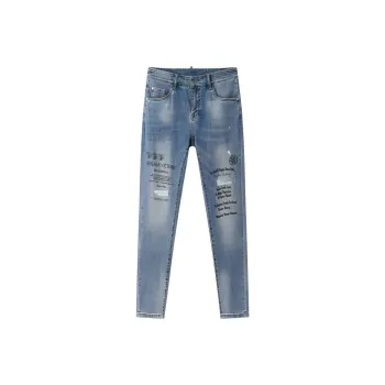 DEGAIA Jeans Men Denim Blue