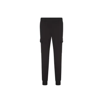 EMPORIO ARMANI Logo Printed Elasticated Waistband Cargo Trousers