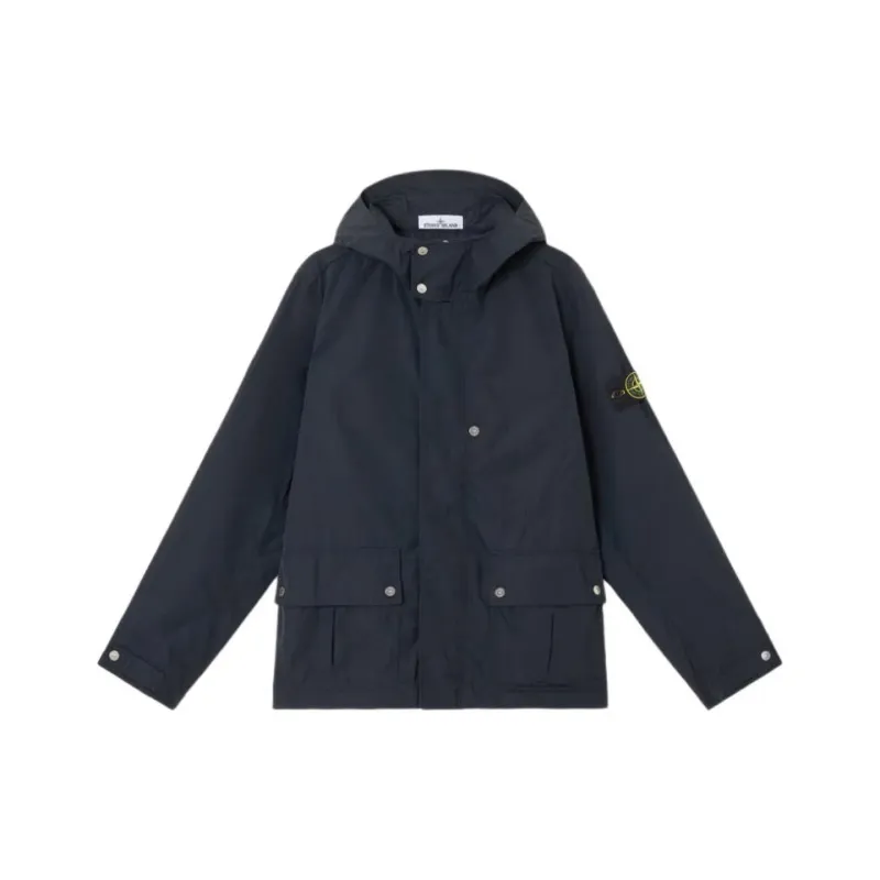 STONE ISLAND Compass Badge Hooded Jacket-0