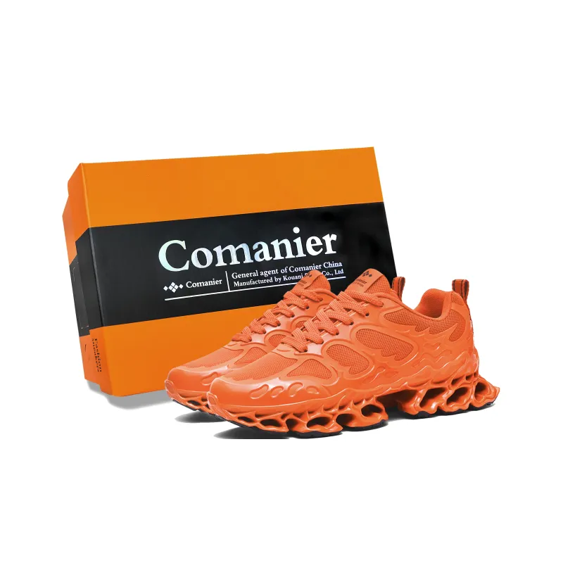 Comanier Cushioning, Slip Resistant, Abrasion Resistant, Breathable, Rebound Low Top Jogging Running Shoes Unisex-7