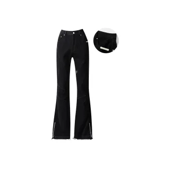 UPZCY Jeans Unisex Black