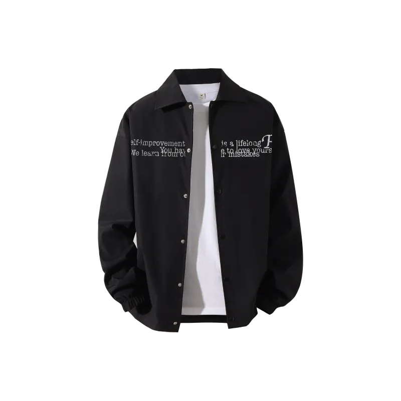 FASTFISH Jackets Coats Unisex Black-0