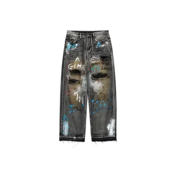 SANTASTIC Jeans Unisex Black