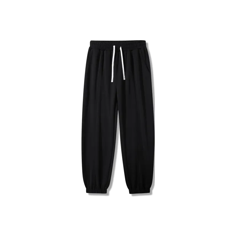 FireMonkey Knitted Sports Pants Unisex Black-8
