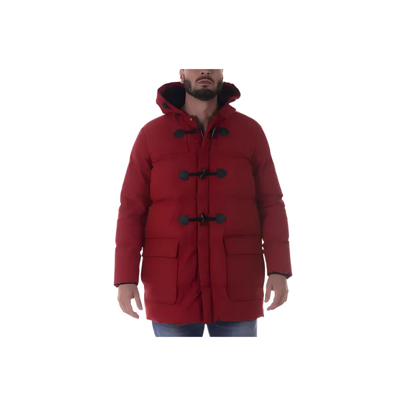 ARMANI JEANS Down Jacket Men's Red-0
