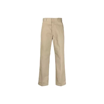 Dickies Logo Patch Straight Leg Pants