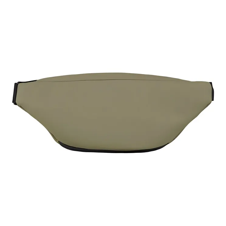 CAT PU Sling Bags, Crossbody Bag, Fanny Pack Unisex Black/Light Khaki/Olive Green-8