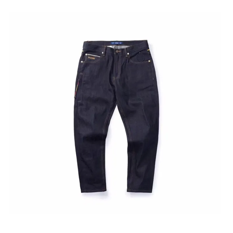 TEKABLU Jeans Men Denim Blue-0