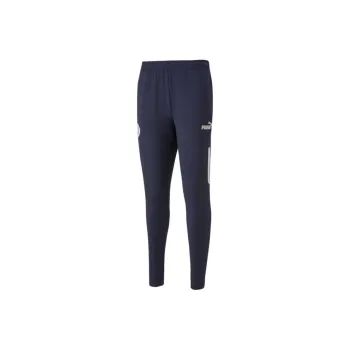 PUMA Manchester City Knitted Sports Pants Men's Blue
