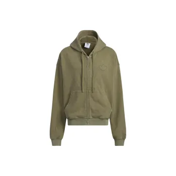 Adidas Originals WASHED HOODED JACKET Jackets Coats Men Strata Olive Green