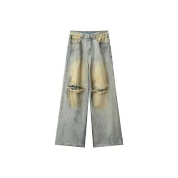 NANDCHN Jeans Unisex Nostalgic Blue