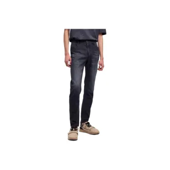 K BOXING Jeans Men Black