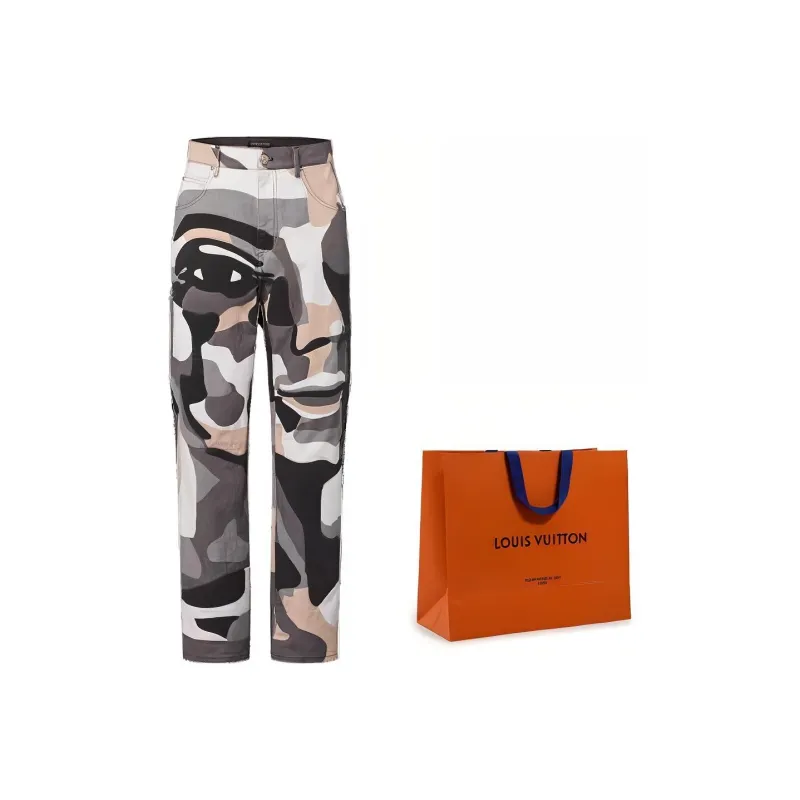 LOUIS VUITTON FW23 Jeans Men's Multicolor-5
