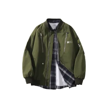TITH Jackets Coats Unisex Army Green