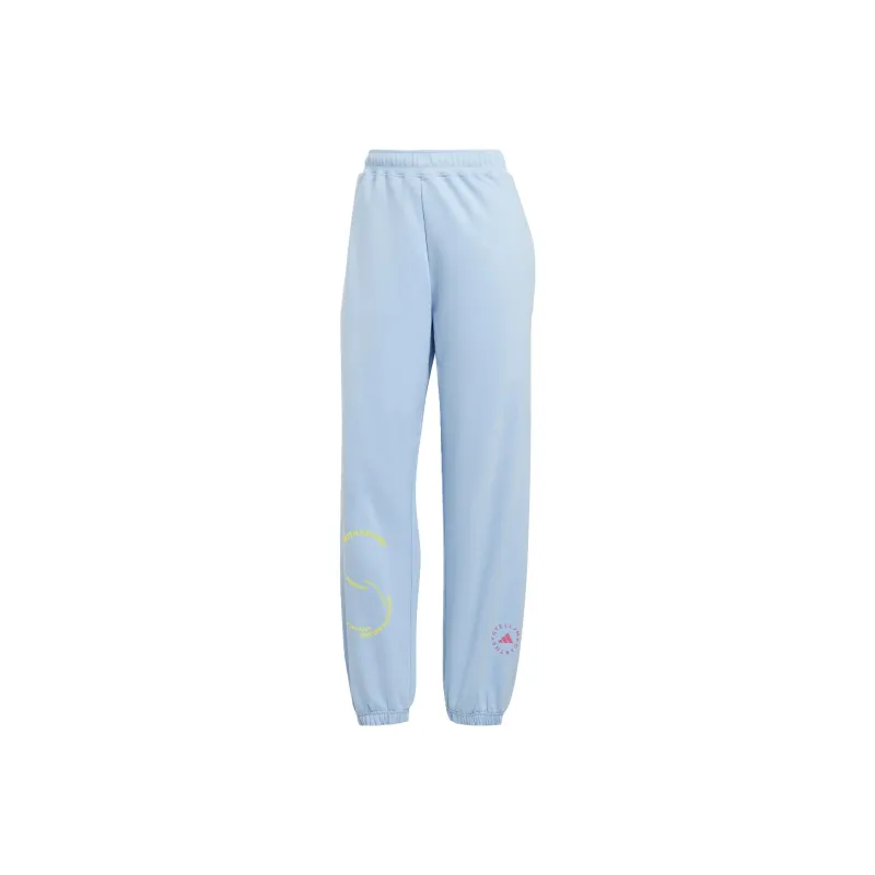 Adidas Knitted Sweatpants Unisex Light Blue-0