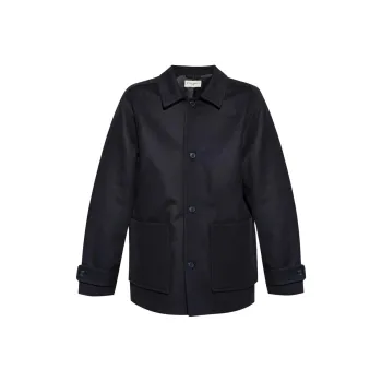 OFFICINE GENERALE Spread collar Shirt Jacket
