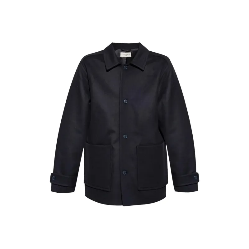 OFFICINE GENERALE Spread collar Shirt Jacket-0