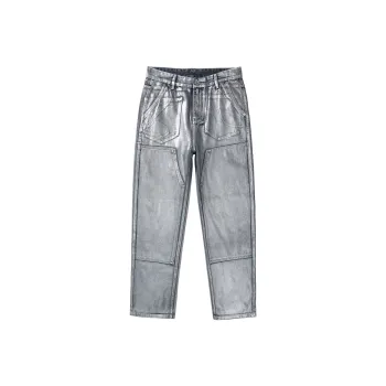 SANTASTIC Jeans Men Silver