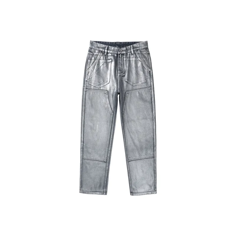 SANTASTIC Jeans Men Silver-0