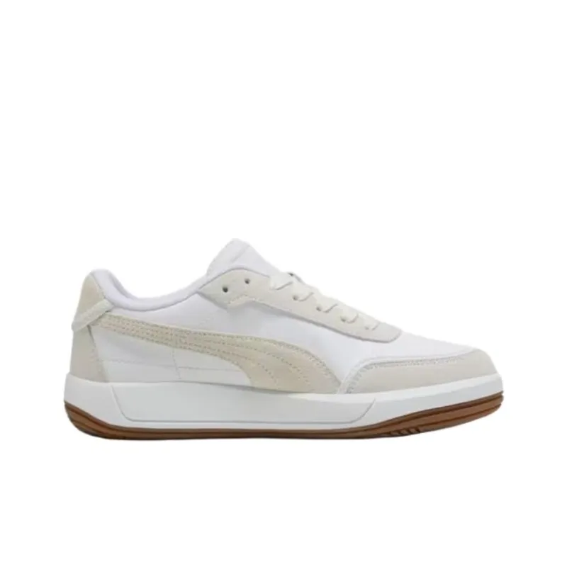 PUMA Club Pearl Anti Slip Wear Resistant Low Top Skateboard Shoes Women's White-1