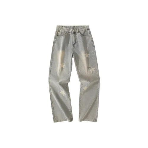 K411 Jeans Unisex Yellow Mud
