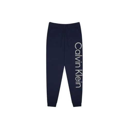 CK/Calvin Klein Knitted Sports Pants Men's Navy Blue