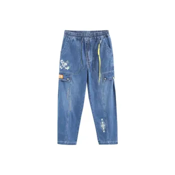 ONIARAI Cargo Pants Men Blue