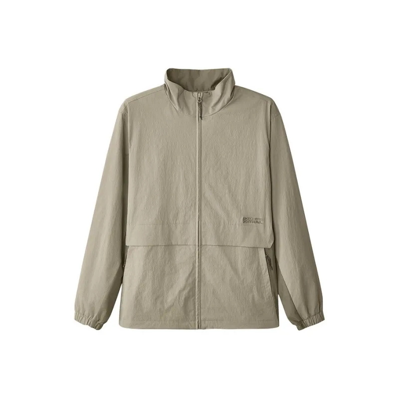 Skechers Mountain And Wild Outdoor Series Jackets Coats Men Cashew Nut Latte-0