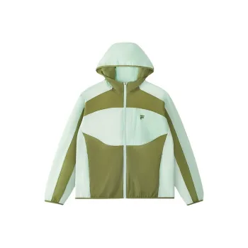 FILA FUSION FOB Collection FUSION LIFE Jackets Coats Men's Yellow Floral Green