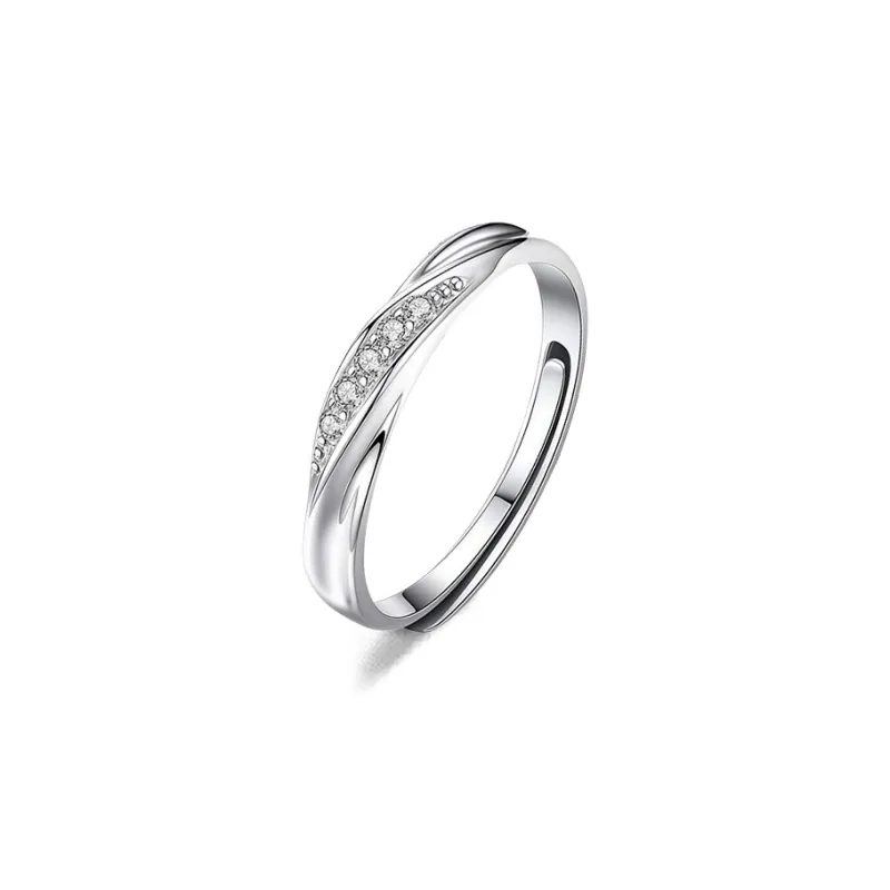 FANFRI Sterling Silver Rings Unisex-5